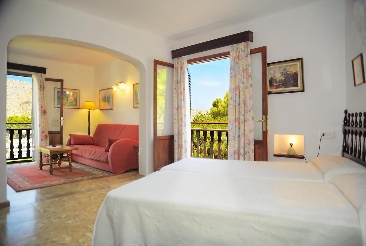 Hostal Los Pinos Cala de Sant Vicenc 외부 사진